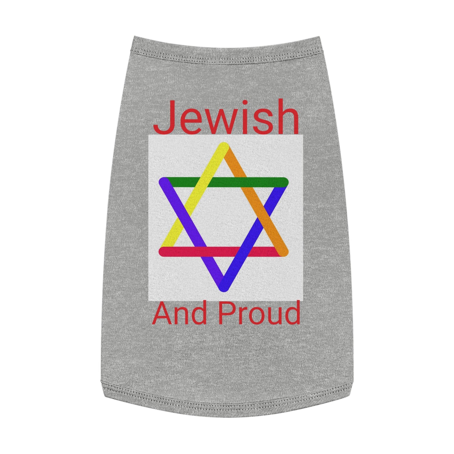 "Jewish  and Proud" Tank Top