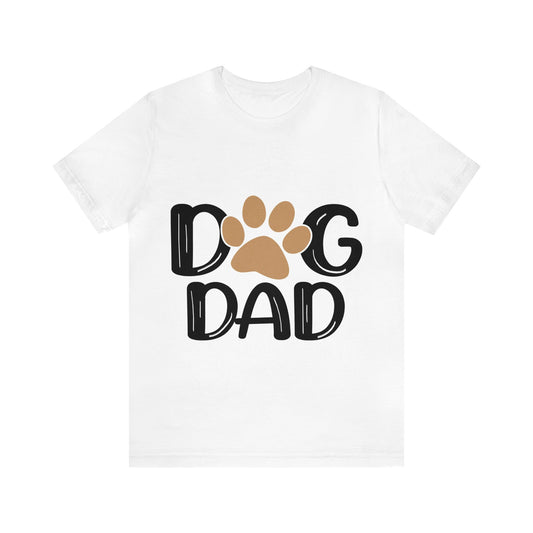 "Dog Dad" Unisex Jersey Short Sleeve Tee